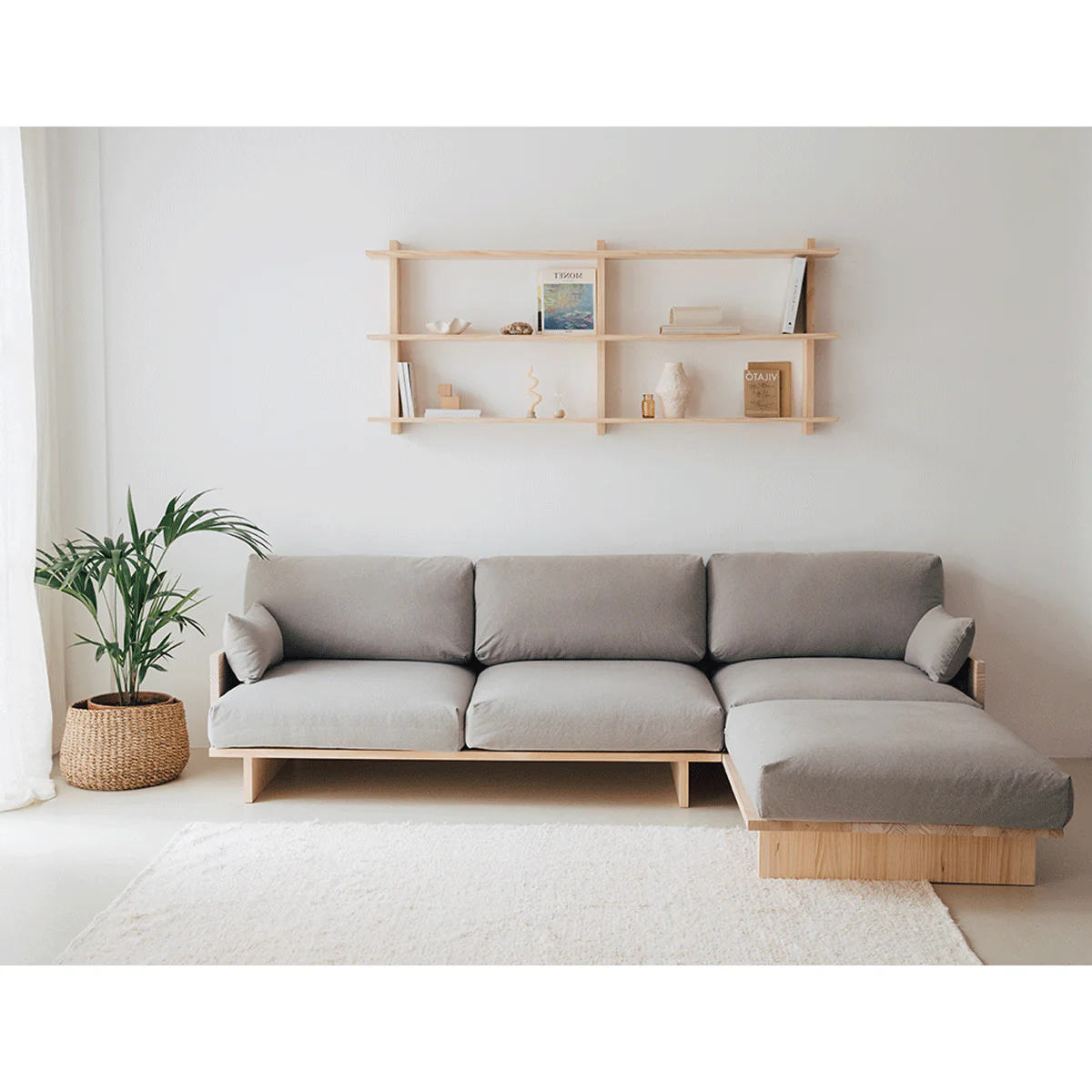 Tramontana 4 seater sofa with chaise longue 272 cm - Image 10